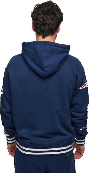 Produktbild Recovered Re:covered Fleece Hoody - PATCHES New England Patriots - XL (XL)