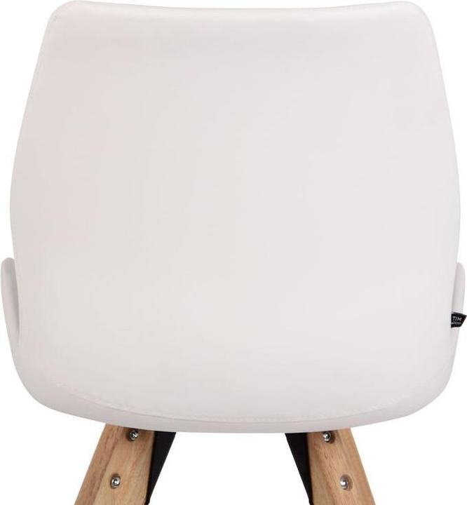 Actual product image CLP Luna chair imitation leather, white