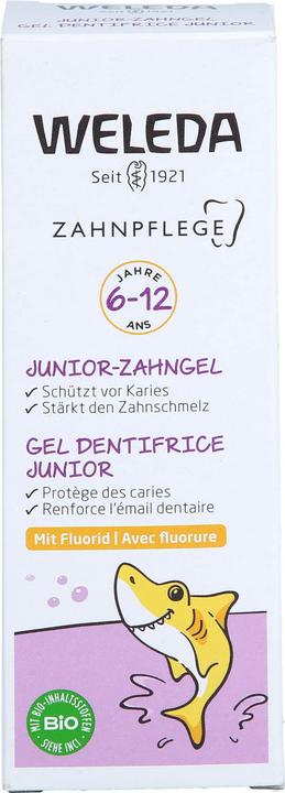 Actual product image Weleda Zahngel Junior mit Fluori (50 ml)