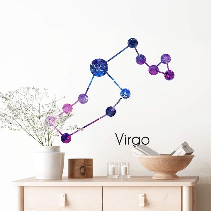 Immagine prodotto Trenddeko Costellazione della Vergine - Virgo (90 x 75 cm)