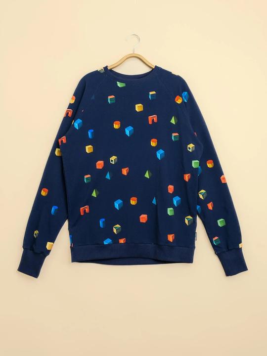Produktbild Snurk Pullover Herren Bausteine (L)