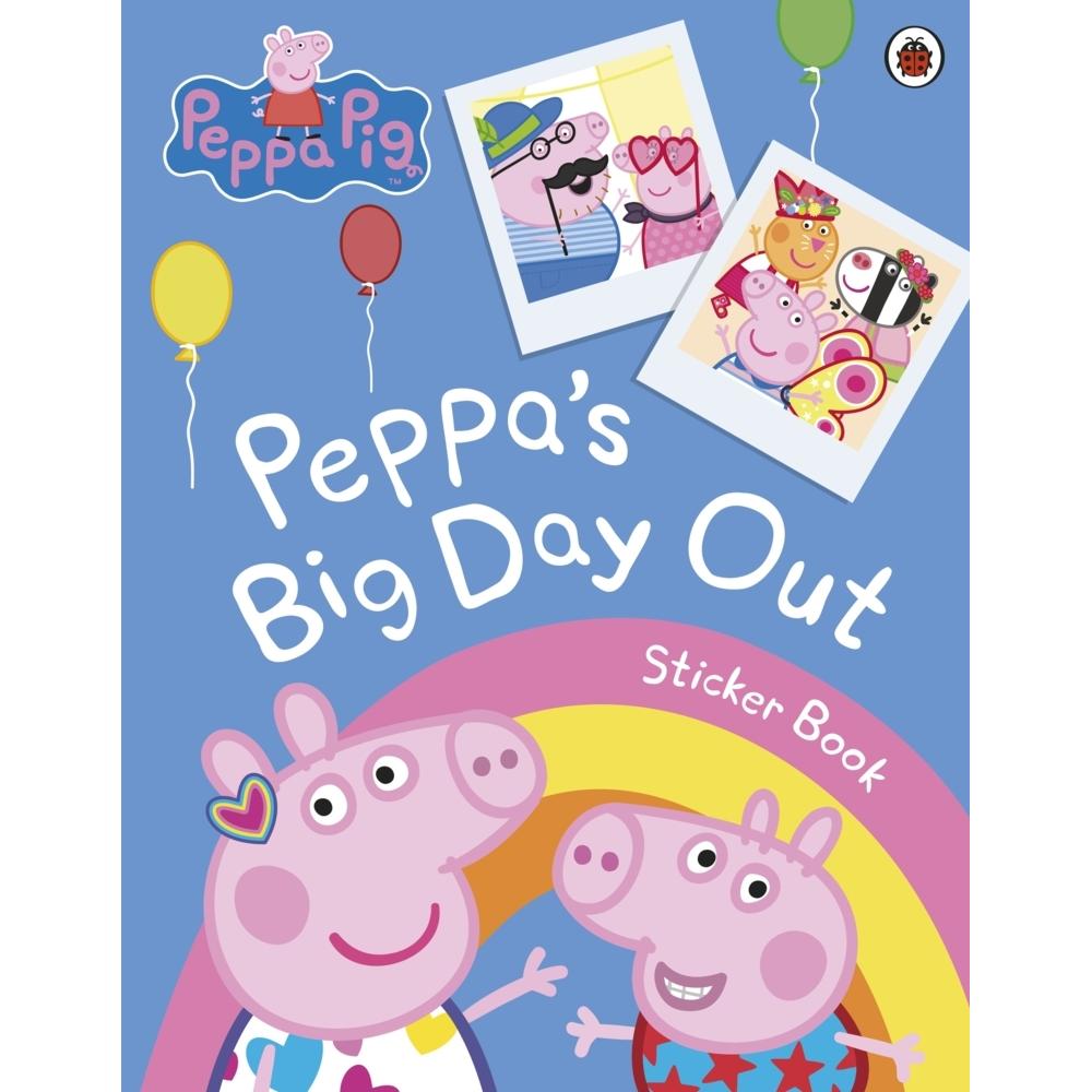 Ladybird, Sticker, Peppa's Big Day Out Sticker Scenes Book