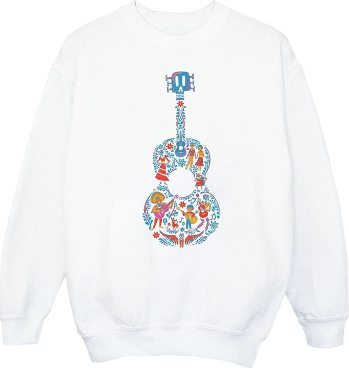 Immagine prodotto Disney Coco Guitar Pattern Felpa Donna (S)