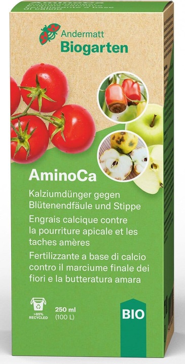 Zollinger Bio AminoCa against blossom end rot in tomatoes