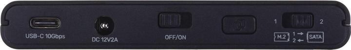 Productafbeelding Unitek S1222A kabel genderwisselaar USB 3.2 SATA 2 5/3 5' & M.2 PCIE/NVME Zwart (M.2 2280)