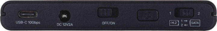 Productafbeelding Unitek S1222A kabel genderwisselaar USB 3.2 SATA 2 5/3 5' & M.2 PCIE/NVME Zwart (M.2 2280)