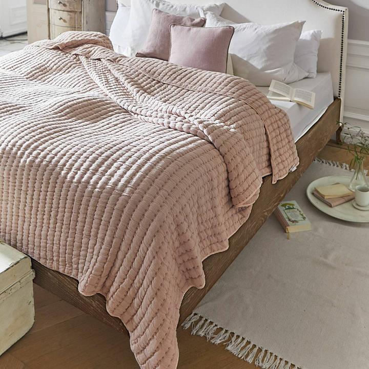 Immagine prodotto Loberon Trapunta Herepian rosa (260 x 240 cm)