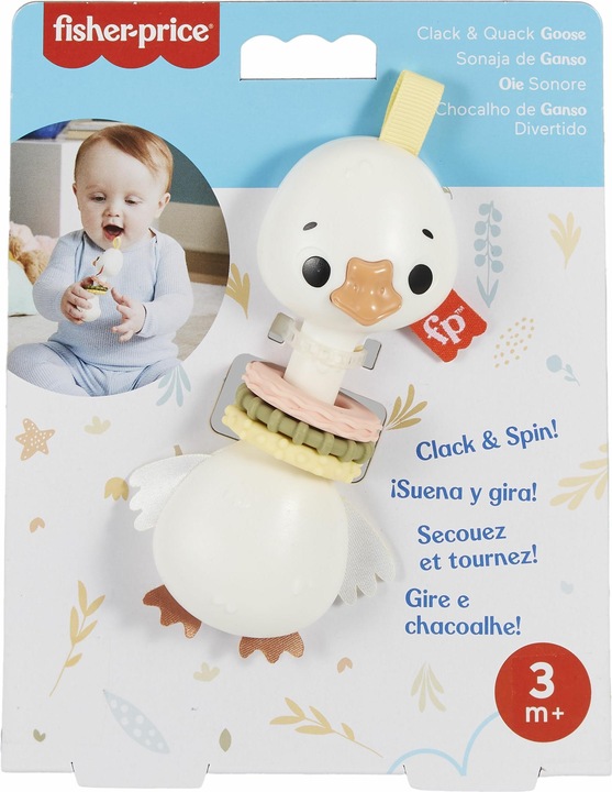 Produktbild Fisher-Price Spielzeugsammlung für Babys mit Tiermotiven, Beißring, Rassel und Klacker für Neugeborene