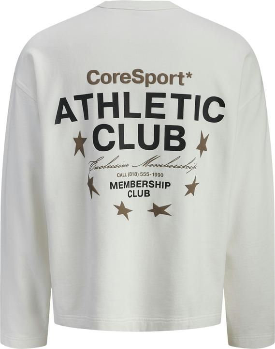Actual product image Jack & Jones Jcoathletico Graphic Wash Sweat Cn Ss25 (L)