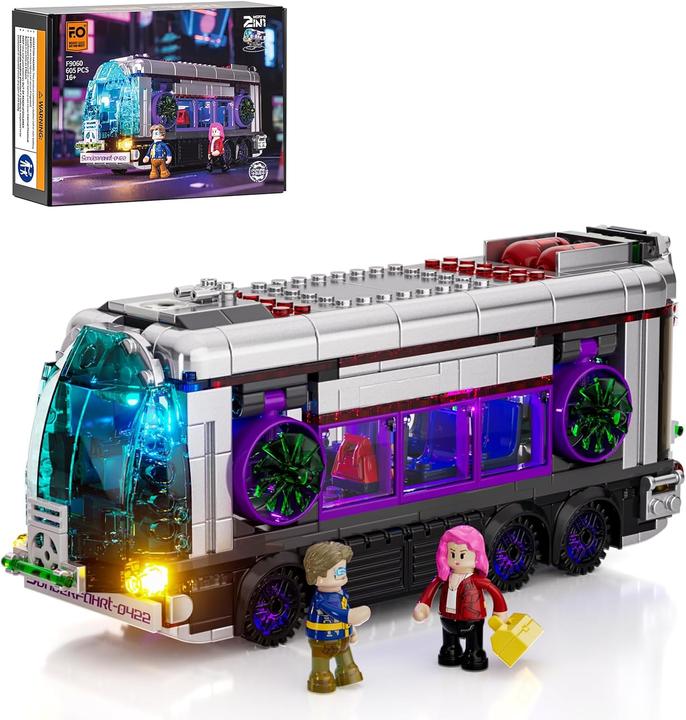 Image du produit Lumibricks Cyberpunk Bus