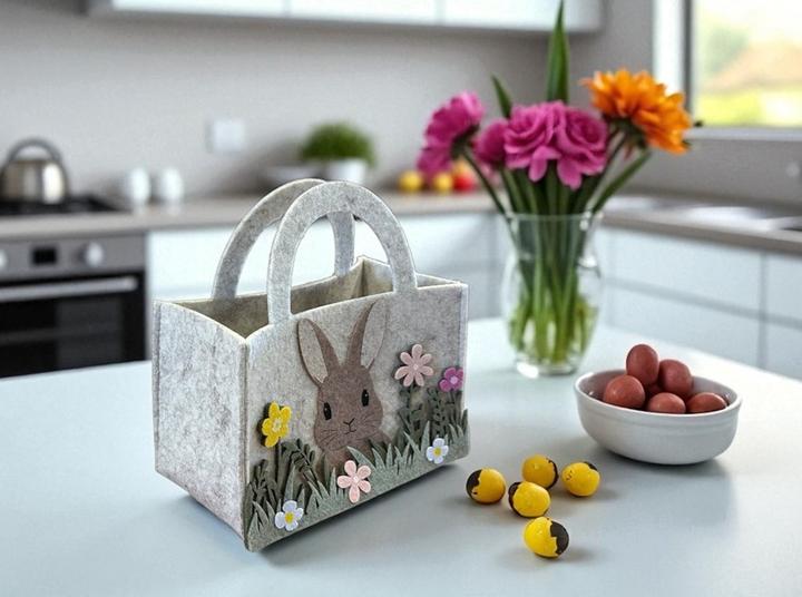 Image du produit GuGus Ostern Tasche aus Filz mit Henkel (1 x)