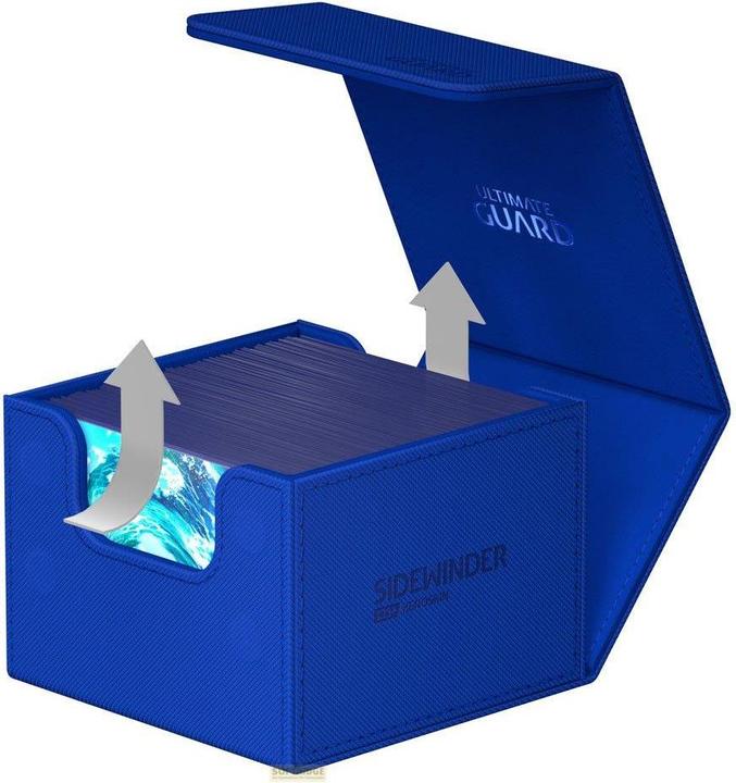 Actual product image Ultimate Guard Sidewinder 133+ XenoSkin Monocolour Blue