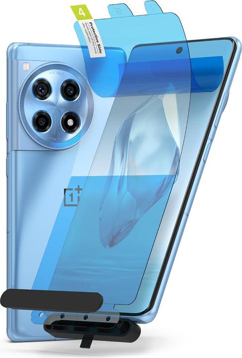 Image du produit Ringke Screen Protector for Oneplus 12R DUAL EASY FILM 2 pack, w installation Jig (2 pcs, OnePlus 12R)