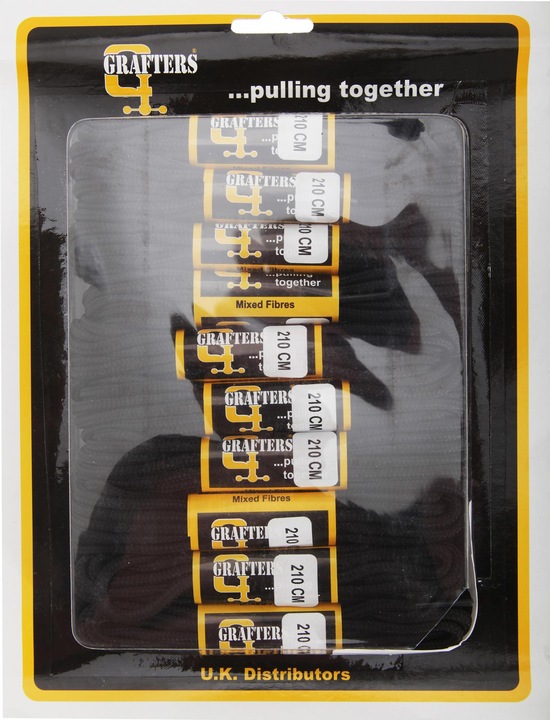 Produktbild Grafters Schnürsenkel rund 210 cm 10erPack (210 cm)
