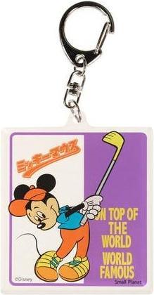 Actual product image Disney Mickey Mouse golf key ring