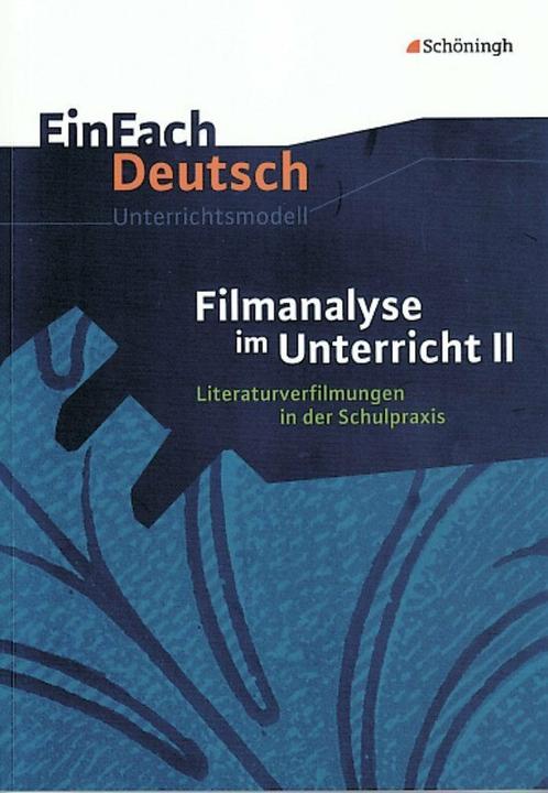 Produktbild Filmanalyse im Unterricht 2. Literaturverfilmungen in der Schulpraxis (Deutsch, Stefan Volk, 2011)