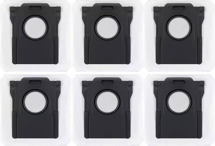 Qmexa Sac à poussière pour Dreame X50er, X40er, X30er, L50er, L40er (6x)