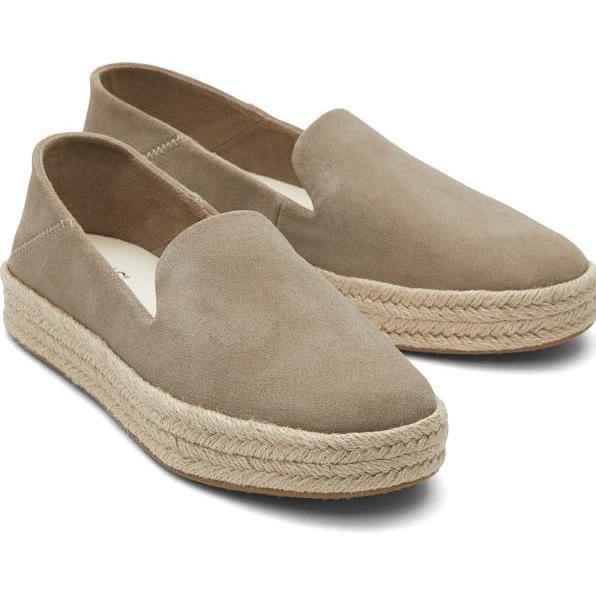 Thumbnail - Toms, Damen, Espadrilles, W's Carolina Suede, Braun, (42)