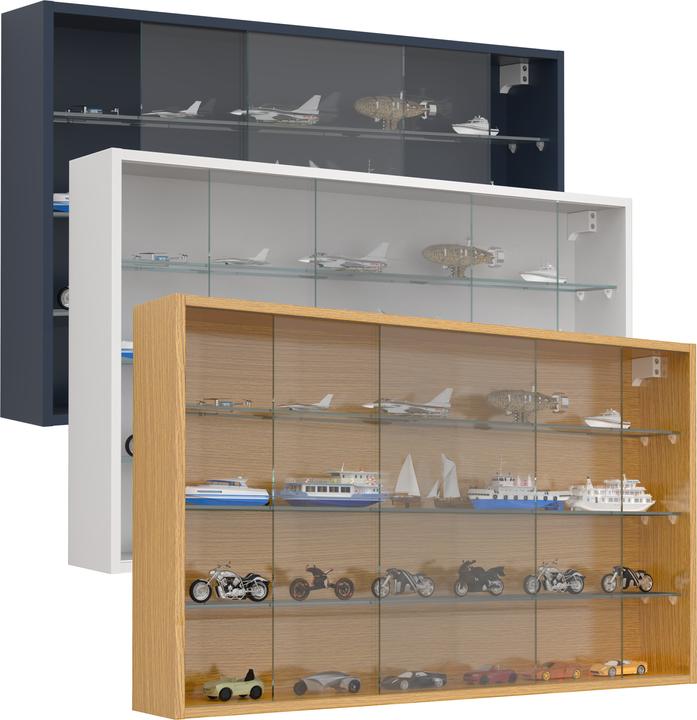 Actual product image VCM Hängevitrine Wandvitrine Glas Drivalo XL