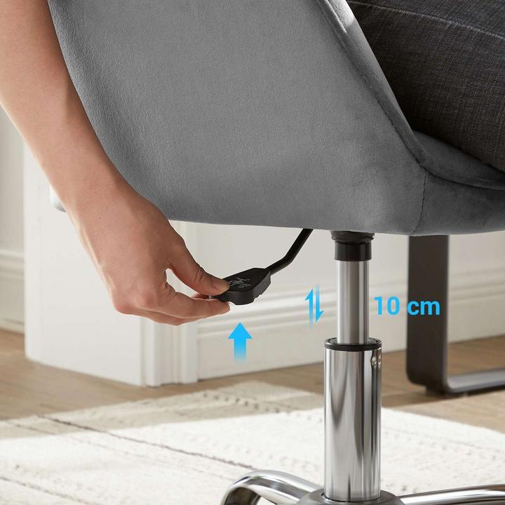 Immagine prodotto Songmics Höhenverstellbarer Drehstuhl (45 - 55 cm)