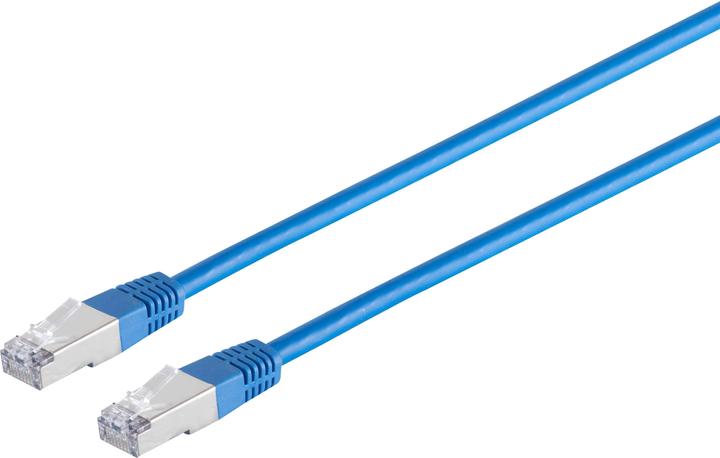 Actual product image Patchkabel S/FTP Cat 7 blue 1.5m (S/FTP, CAT7, 1.50 m)