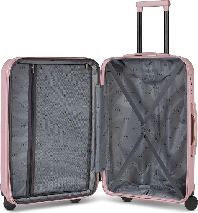 Actual product image D&N South Dakota 4 Rollen Trolley M 66 cm mit Dehnfalte (62 l)