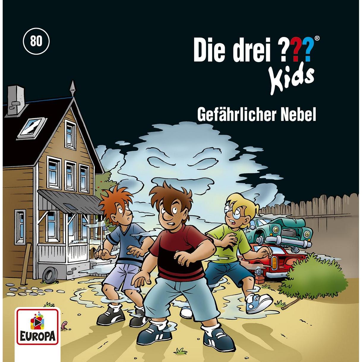 Die drei DREI FRAGEZEICHEN kids 80 - Gefährlicher Nebel, Hörbücher