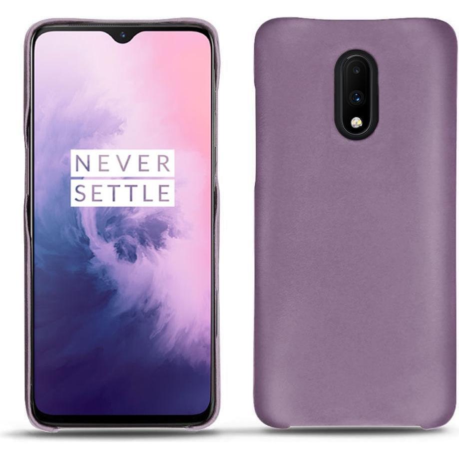 Noreve Lederschutzhülle (OnePlus 7), Smartphone Hülle, Violett