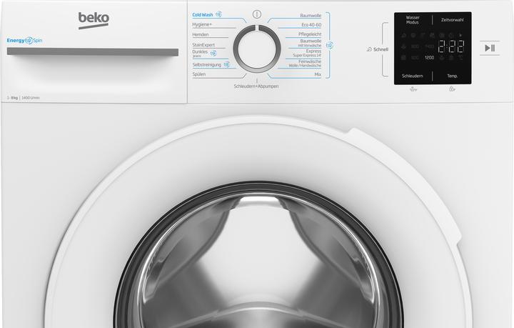 Produktbild Beko BM3WFT38413W (8 kg, Links)