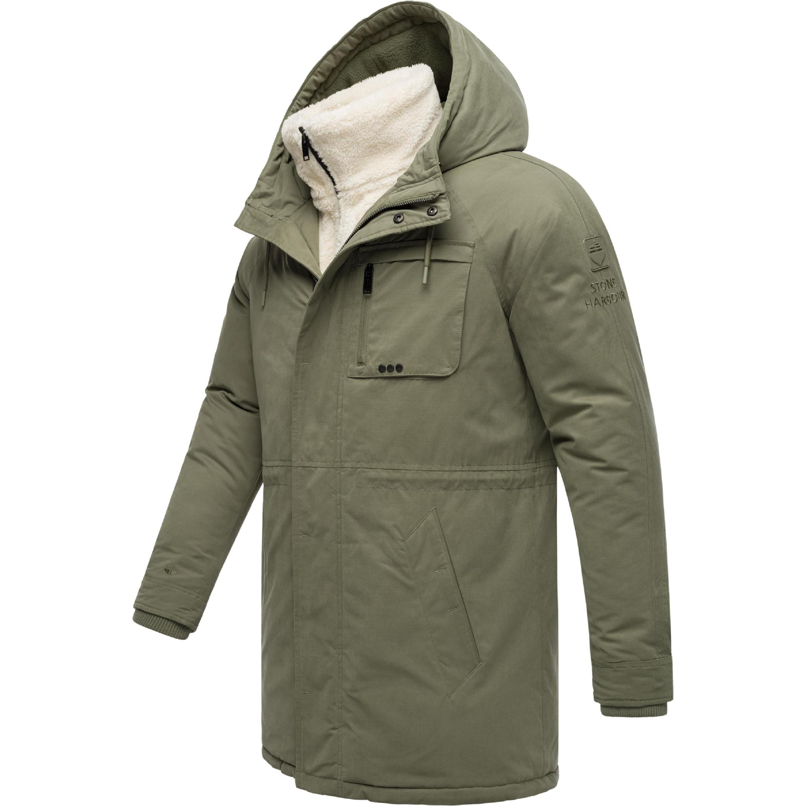 Thumbnail - Stone Harbour, Herren, Jacke, Navroos XX (3XL), Grün, 3XL