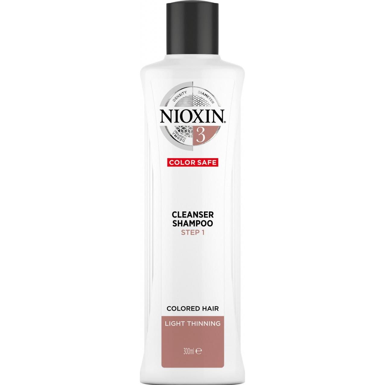 Nioxin, Shampoo, Cleanser Shampoo 3 (300 ml, Flüssiges Shampoo)