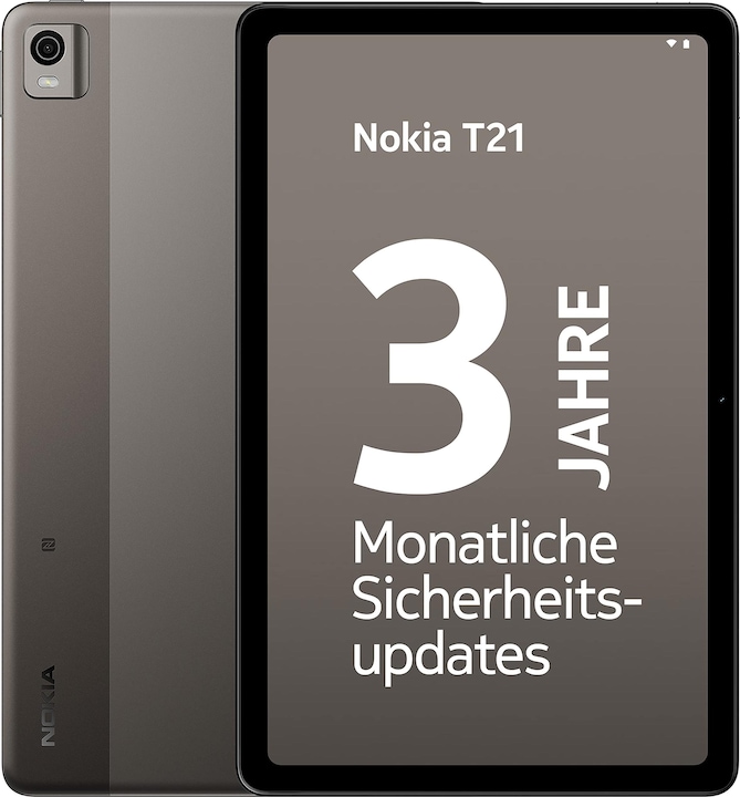 Produktbild Nokia T21 (4G, 10.36", 64 GB, Charcoal Grey)