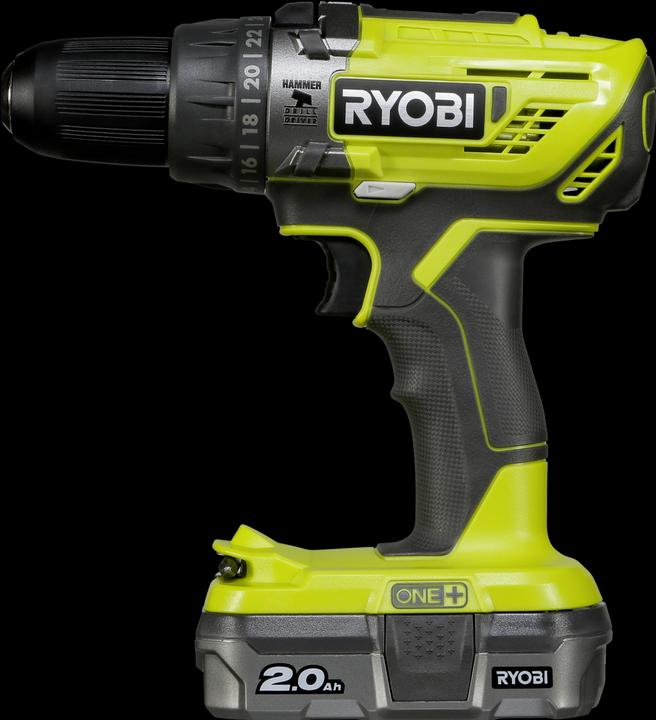 Actual product image Ryobi R18PD3-220S (Rechargeable battery operated)