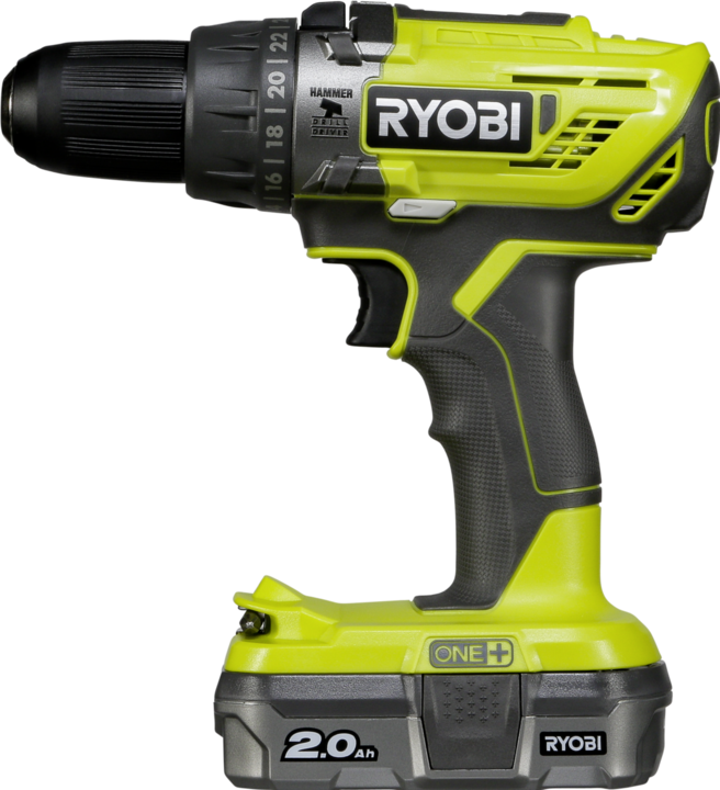 Actual product image Ryobi R18PD3-220S (Rechargeable battery operated)