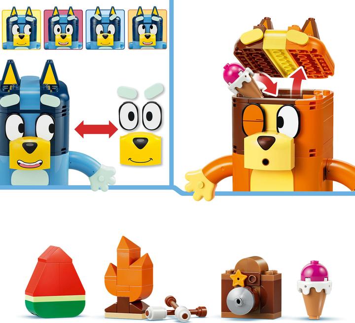 Produktbild LEGO Blueys Familie aus Steinen (11217, LEGO Bluey)