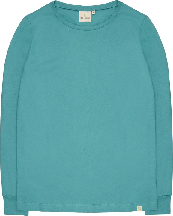 greenjama Langarm-Shirt mit Woll-Anteil