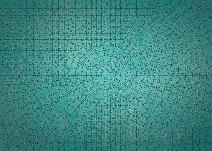 Productafbeelding Ravensburger Puzzel 12000189 - Krypt Puzzel Metallic Mint - Zware puzzel voor volwassenen en kinderen (736 onderdelen)