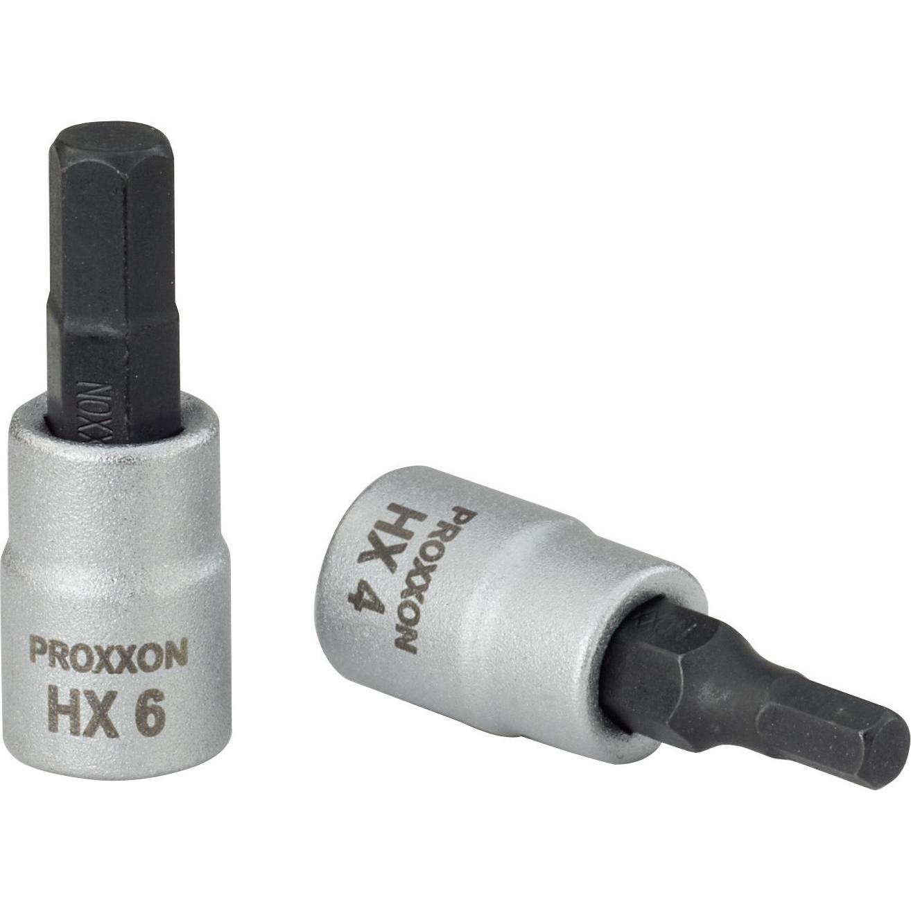 Proxxon, Steckschlüssel + Stecknuss, 1/4" Innensechskanteinsatz