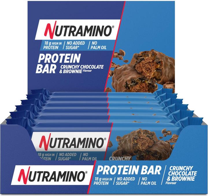 Produktbild Nutramino Proteinbar Chocolate Brownie (12 Stk., 660 g)