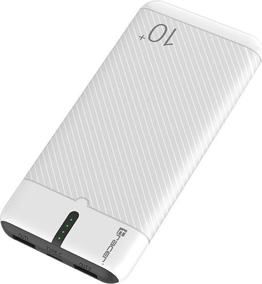 Actual product image Tracer 47515 EnerGo 10000mAh Power Bank white/black (10000 mAh, 37 W, 37 Wh)