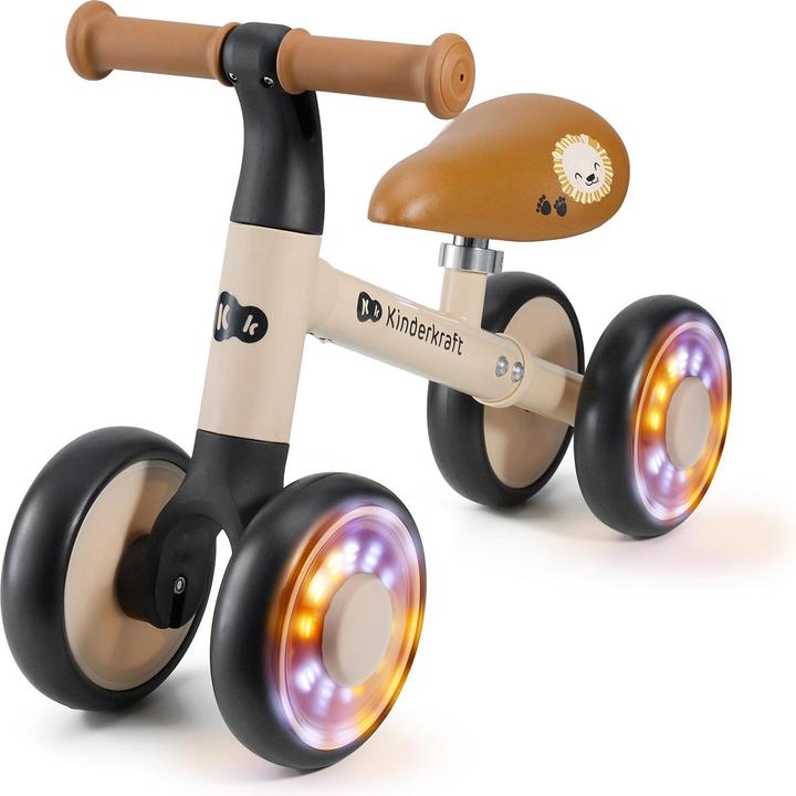 Actual product image KinderKraft Balance bike CUTIE FLASH beige
