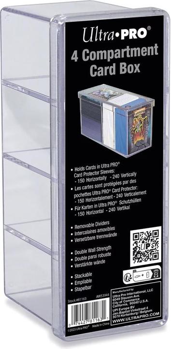 Produktbild Ultra Pro 4-Compartment für 240 Karten