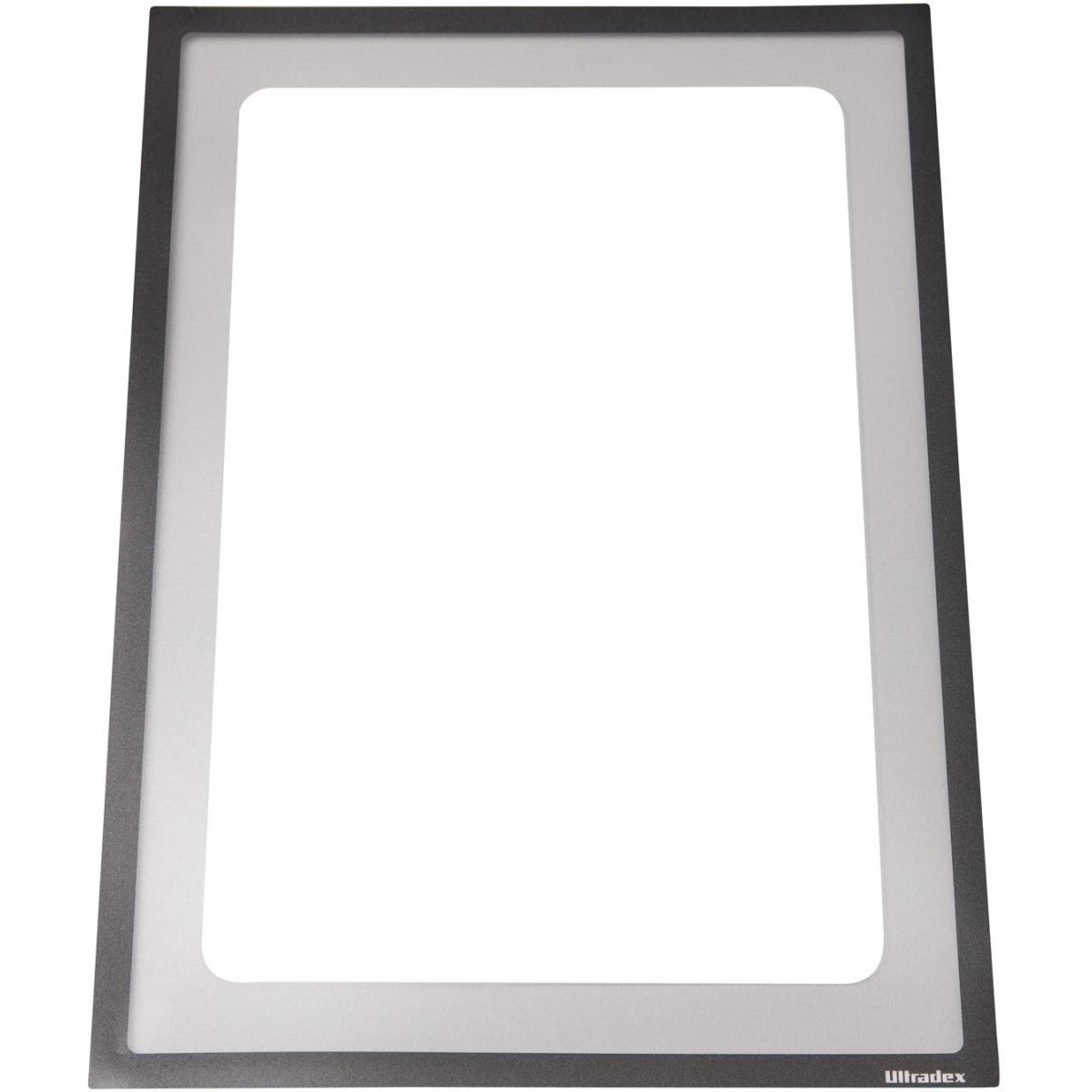Ultradex, Informationsschild, Infotasche magnetisch für DIN A3 435x312mm VE=5 Stück schwarz
