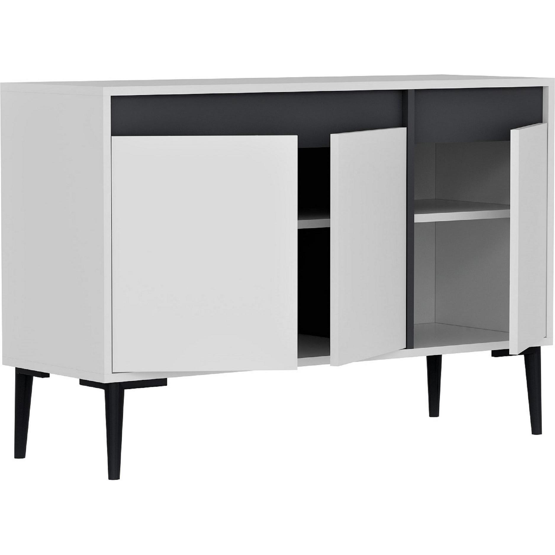 Kalune Design, Kommode + Sideboard, Larissa (120 x 75 x 40 cm)