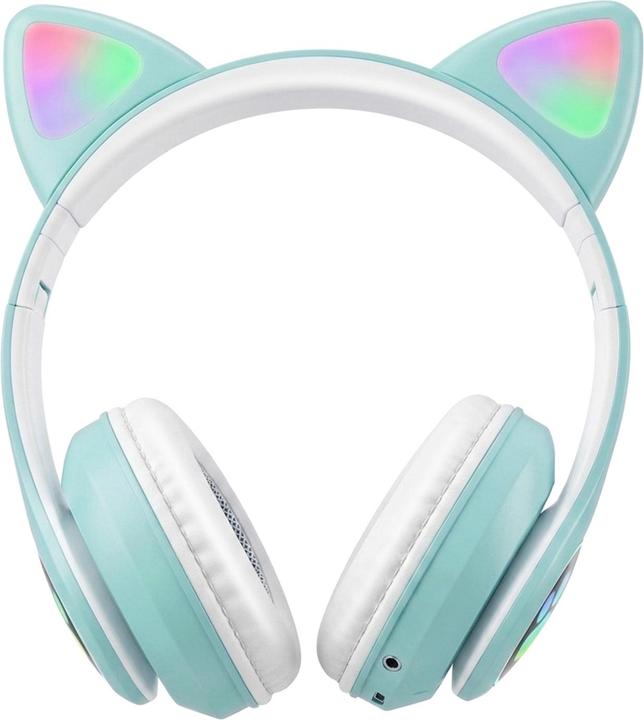 Produktbild Avizar Bluetooth Kinderkopfhörer Katzenohren