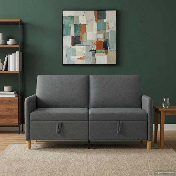 Actual product image vidaXL Modernes Sofa (2 person sofa)