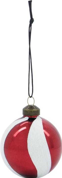 Image du produit House Doctor Christmas ornaments, HDTwister, WhiteRed (100 -pièce)