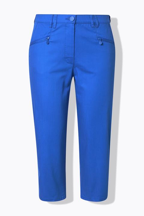 Image du produit Ulla Popken Jean Mony 7/8, taille élastique, poches zippées (56)