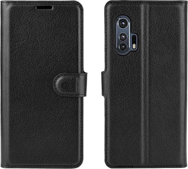 Produktbild MU Classic Litchi Leder Bookcover Series (Motorola Edge+)