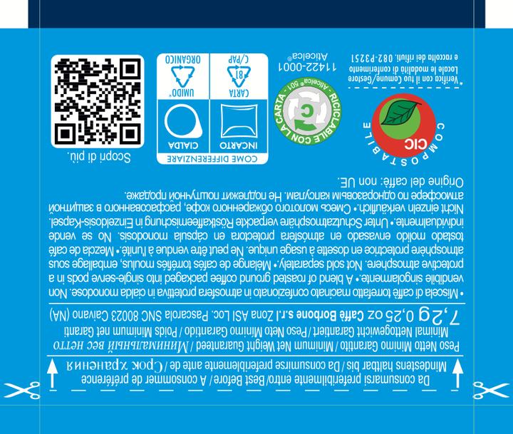 Immagine prodotto Caffè Borbone Baccelli Nobile (50 x Porta.)